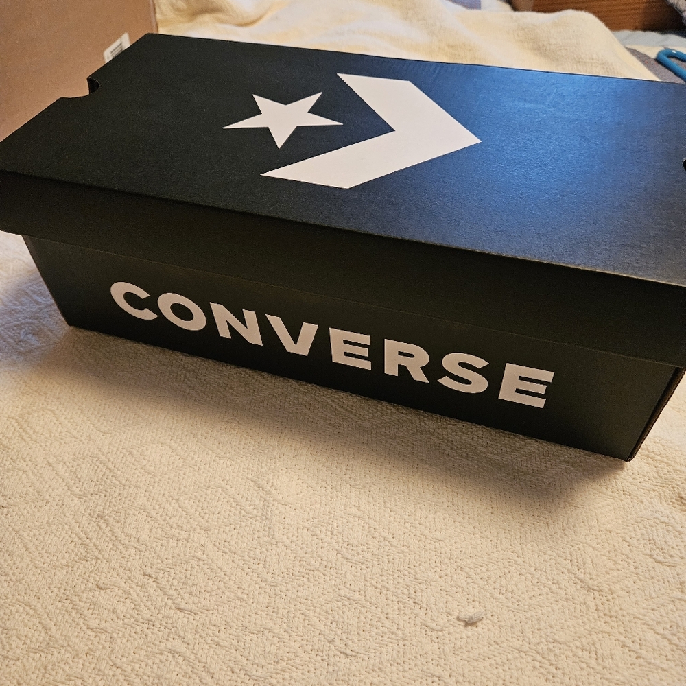 Converse Black with White Logo Empty Sneaker Box Mens 9 Womens 11